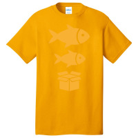 Big Fish, Little Fish, Cardboard Box Basic T-shirt | Artistshot