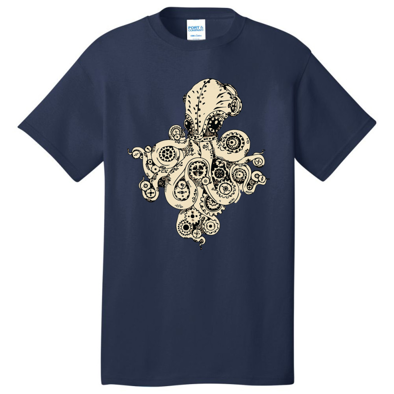 Steampunk Animal Octopus Steampunk Octopus Animal Lover Basic T-shirt | Artistshot