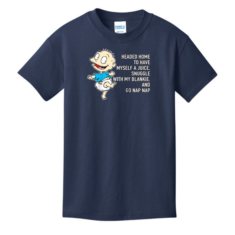 Mademark X Rugrats Tommy Pickles Juice, Blankie & Nap Nap Basic Youth T-shirt by Kandurip541 | Artistshot