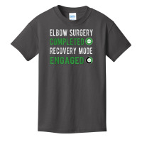 Elbow Surgery Recovery Mode Broken Elbow Arthroscopy T Shirt Basic Youth T-shirt | Artistshot