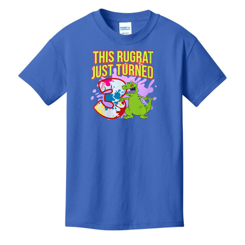 Mademark X Rugrats Womens This Rugrat Just Turned 3 3rd Birthday Party Basic Youth T-shirt by Kandurip541 | Artistshot