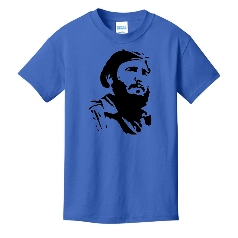 Fidel Castro Cuba Revolution (2) Basic Youth T-shirt by Carrieritt | Artistshot