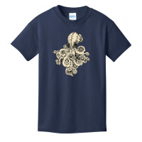 Steampunk Animal Octopus Steampunk Octopus Animal Lover Basic Youth T-shirt | Artistshot