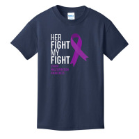 Her Fight Is My Fight Chiari Malformation Awareness Ribbon Basic Youth T-shirt | Artistshot