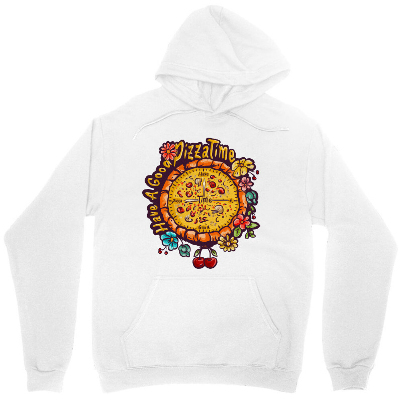 Pizza O'clock Unisex Hoodie by deepbox | Artistshot