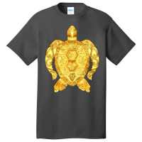 Gemstones Turtle Illustration, Adult Coloring Page Turtle Drawing, Gem Basic T-shirt | Artistshot