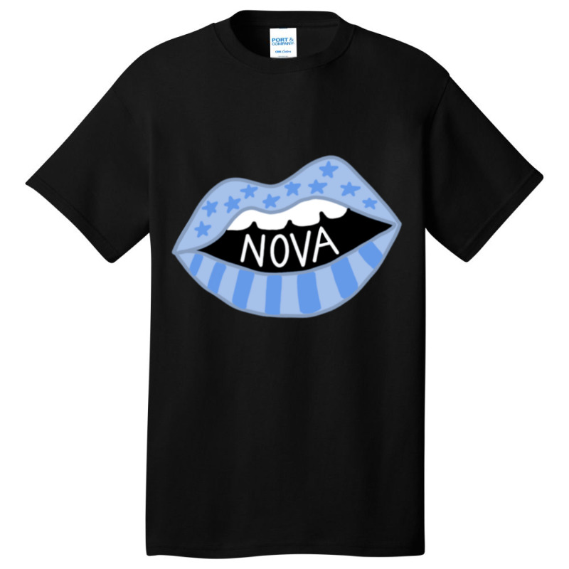 Nova Lips Basic T-shirt by TERRANCECOTT | Artistshot