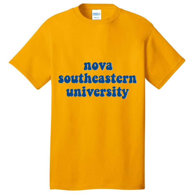 Nova University Basic T-shirt by TERRANCECOTT | Artistshot