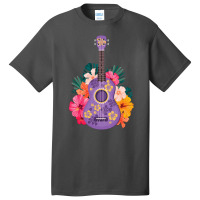 Ukulele Music Instrument Fan, Ukulele Music Instrument Fan Art, Ukulel Basic T-shirt | Artistshot