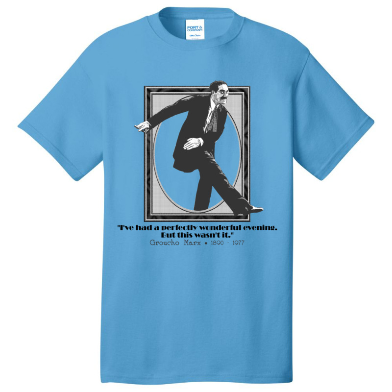 Groucho Marx Quote - The Marx Brothers Basic T-shirt by cm-arts | Artistshot