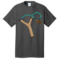 Wooden Slingshot Basic T-shirt | Artistshot