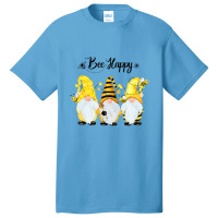 Bee Happy Bee Gnome Spring Basic T-shirt | Artistshot