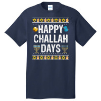 Happy Challah Days Jewish Holiday Gift Basic T-shirt | Artistshot