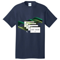 L337 H4x0r - Programming Joke, Leet Speak Humor Basic T-shirt | Artistshot