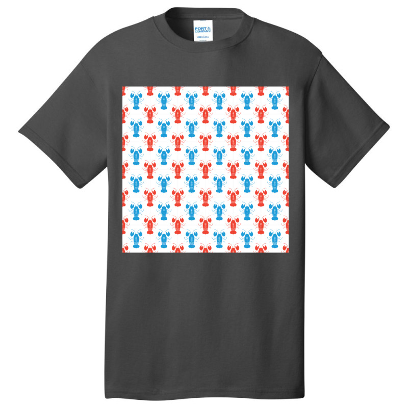 Crustaceancore Lobster Pattern Basic T-shirt | Artistshot