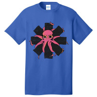 Red Octopus Vintage Basic T-shirt | Artistshot