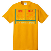 First Laminate Then Cut Funny Aba Sped Teacher Behavior Tech T Shirt Basic T-shirt | Artistshot