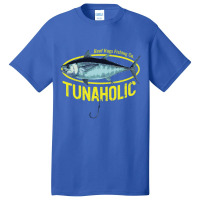 Reef Rags Tunaholic Deep Sea Saltwater Tuna Fishing Pullover Hoodie Basic T-shirt | Artistshot