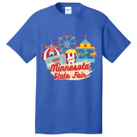 Minnesota State Fair, Ferris Wheel, Carousel Basic T-shirt | Artistshot