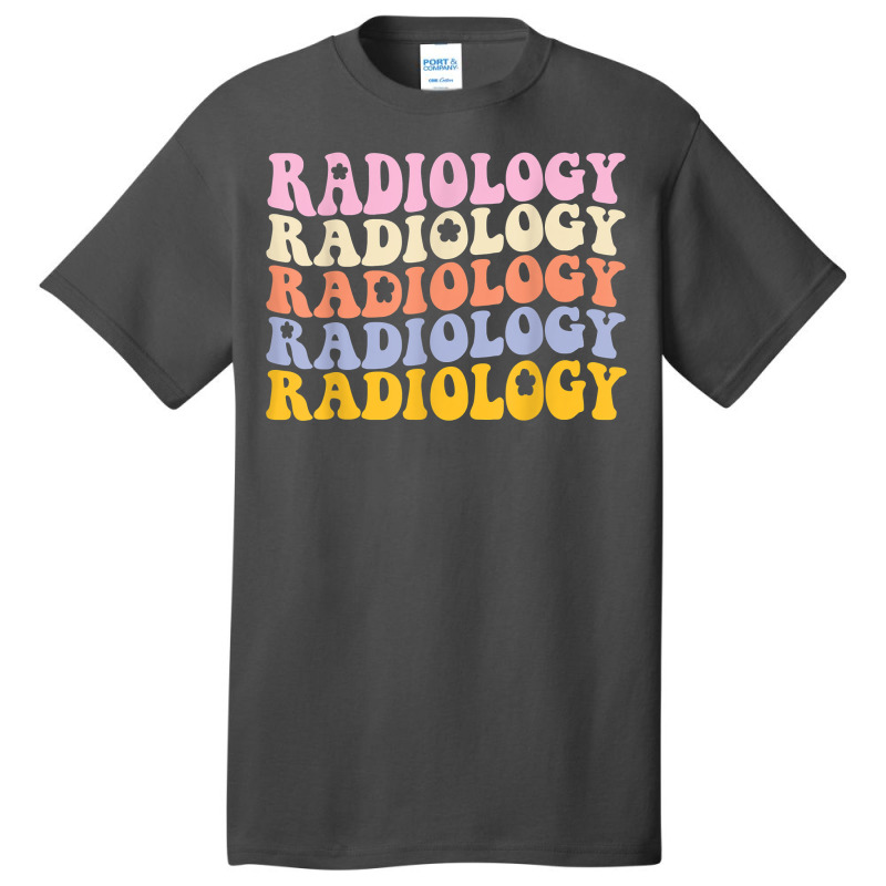 Radiology Technologist Groovy Boho, Rad Tech T Shirt Basic T-shirt by cm-arts | Artistshot