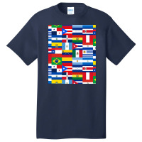 Flags Of Latin America Basic T-shirt | Artistshot