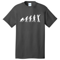 Trumpet Evolution Of Mansilhouette Basic T-shirt | Artistshot