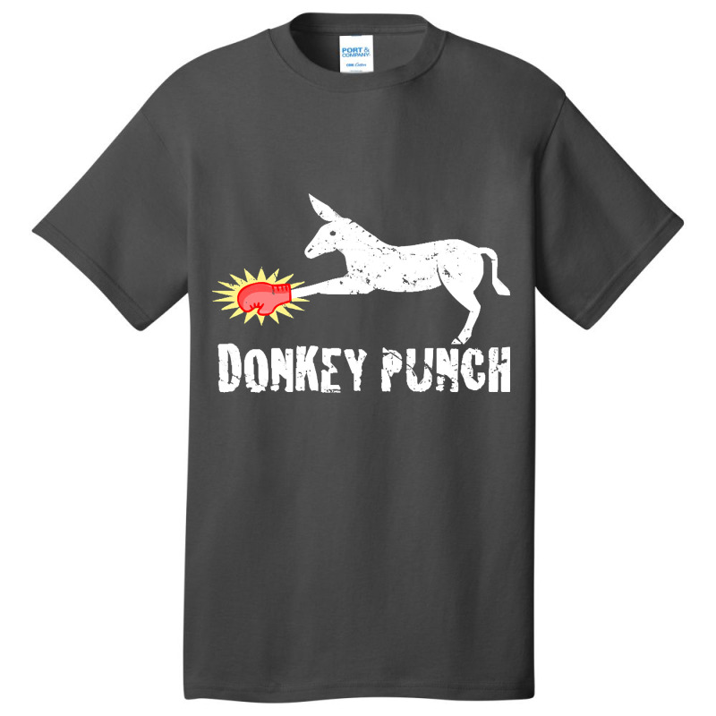 Donkey Punch, Donkey Punch Vintage, Donkey Punch Art, Donkey Punch Pai Basic T-shirt by SHOPTYU | Artistshot