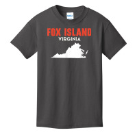 Fox Island Washington Usa State America Travel Washingtonian Basic Youth T-shirt | Artistshot