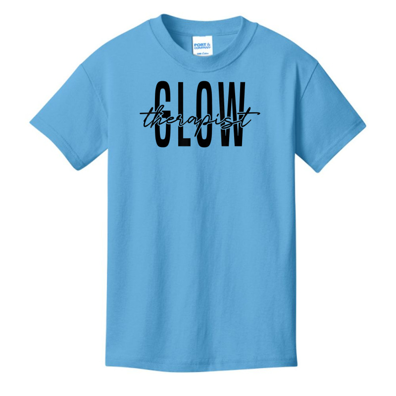 Glow Therapist Skincare Esthetician Glow Therapist T Shirt Basic Youth T-shirt | Artistshot