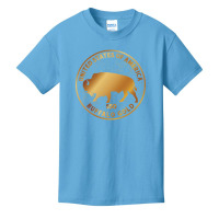 Buffalo Gold Native American, Buffalo Gold Native American Art, Buffal Basic Youth T-shirt | Artistshot