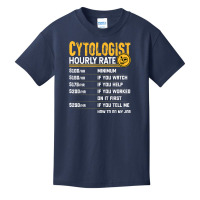 Cytologist Cytology Microbiologist Microscopy Hourly Rate Basic Youth T-shirt | Artistshot