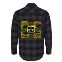 Dad Daily Affirmations Flannel Shirt | Artistshot