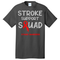 Stroke Awareness Survivor Squad Strong Warrior T Shirt Basic T-shirt | Artistshot