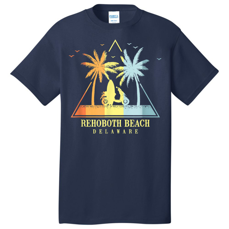 Surfboard Beach Rehoboth Beach Delaware T Shirt Basic T-shirt | Artistshot