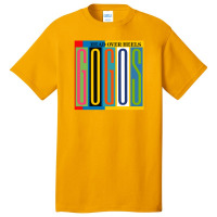 Head Over Heels He Go Go's Wih Backgorund Head Over Heels He Go Go's W Basic T-shirt | Artistshot