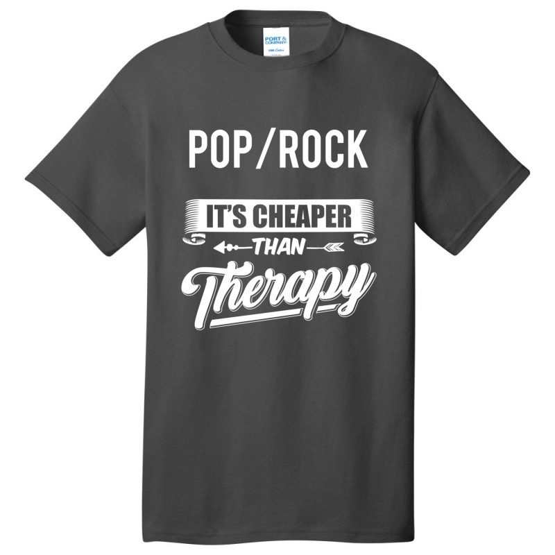 Pop Rock Novely Pop Rock Quoe Basic T-shirt by cm-arts | Artistshot