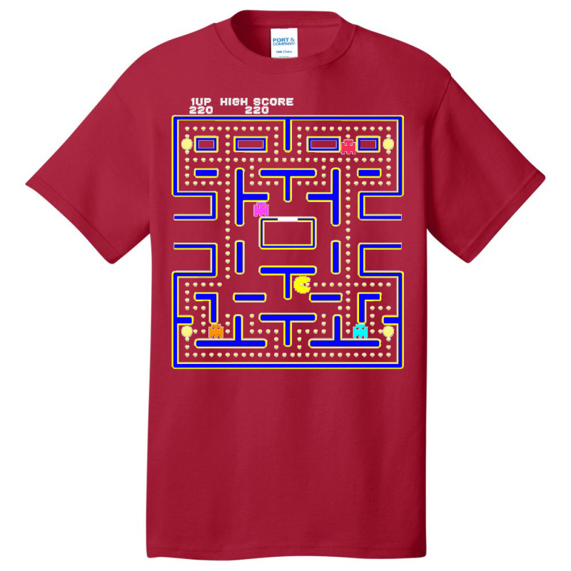 Classic Arcade Computer Game Of The 80s V11 Classic Basic T-shirt by cm-arts | Artistshot