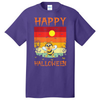 Retro Halloween Costumes Matching Bee Halloween Party Basic T-shirt | Artistshot