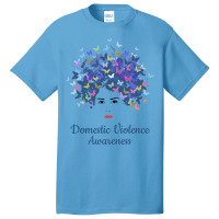 Domestic Violence Awareness Stop Violence End Silence Basic T-shirt | Artistshot