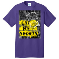 The Simpsons Bart Simpson Eat My Shorts Graffiti Premium T Shirt Basic T-shirt | Artistshot