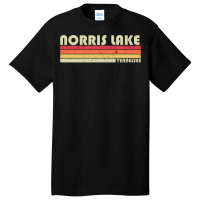 Norris Lake Tennessee Funny Fishing Camping Summer Gift Pullover Hoodi Basic T-shirt | Artistshot