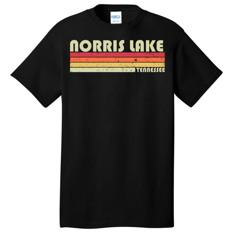 Norris Lake Tennessee Funny Fishing Camping Summer Gift Pullover Hoodi Basic T-shirt by cm-arts | Artistshot