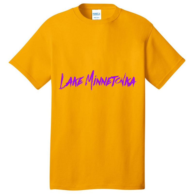 Lake Minnetonka Basic T-shirt by Adcock Salmon | Artistshot