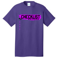 Cheklisht Basic T-shirt | Artistshot