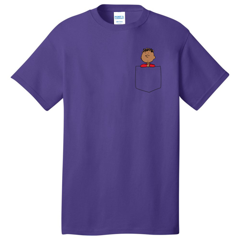 Peanuts Franklin Faux Pocket Basic T-shirt | Artistshot