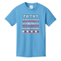 Deck The Halls Beta Blockers Nurse Christmas Ugly Sweater Basic Youth T-shirt | Artistshot