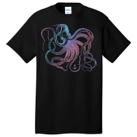 Octopus Cool Vintage Marine Biologist Ocean Sea Life 1 Basic T-shirt | Artistshot