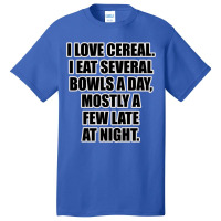 Paul Dano I Love Cereal Quote 2022 Basic T-shirt | Artistshot