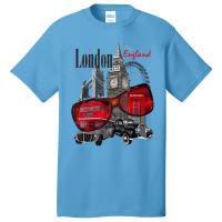 Men's Women's Kids Cool Vintage London England Style Basic T-shirt | Artistshot