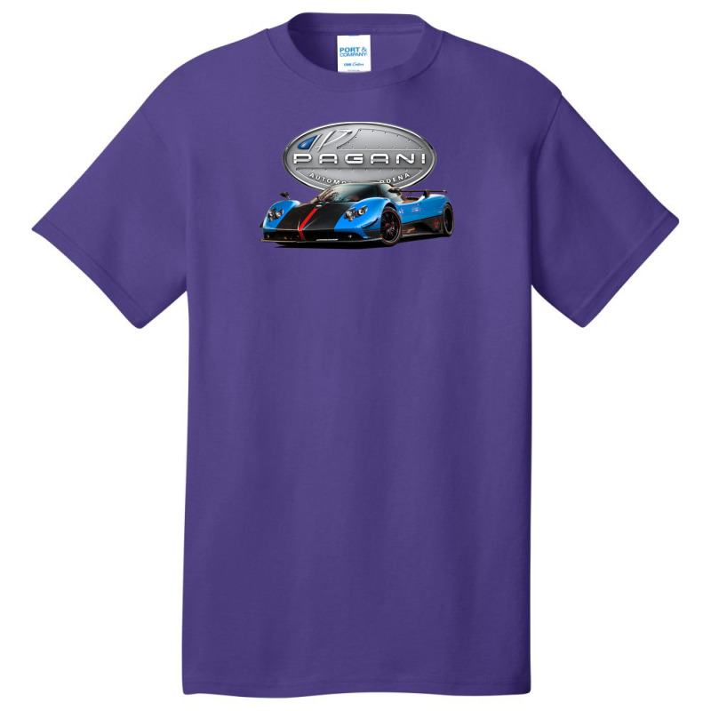 Pagani Zonda Supercar Products Basic T-shirt by RickyRamshur | Artistshot